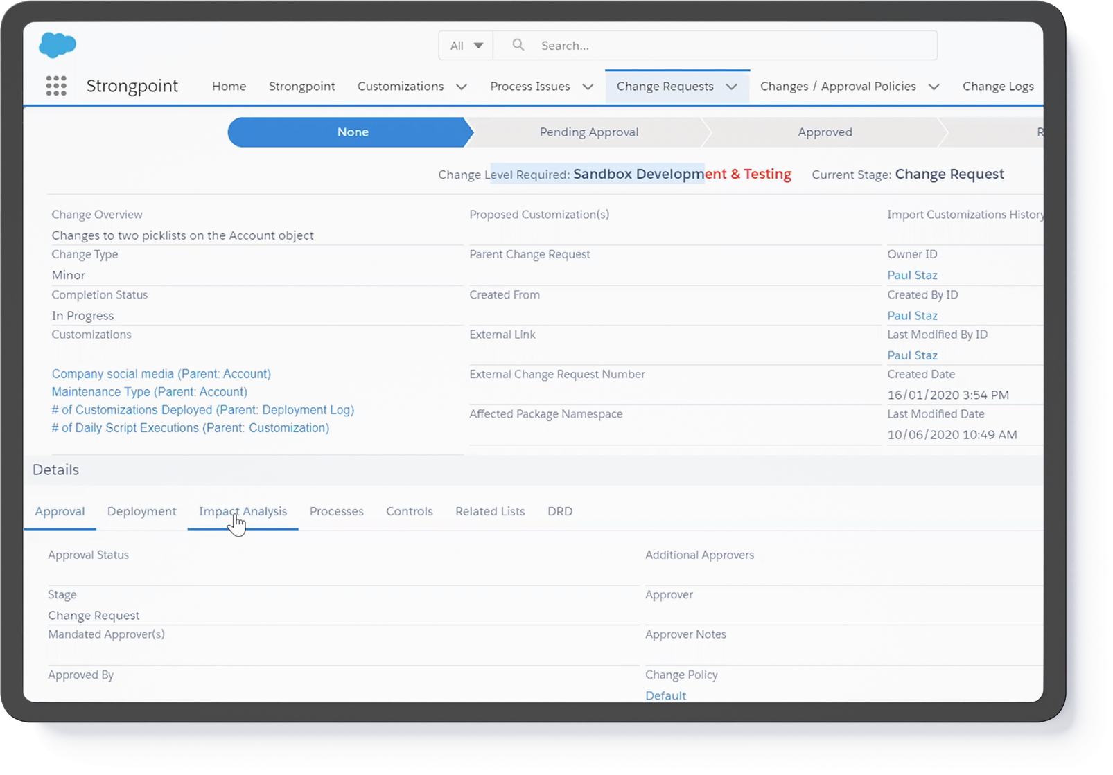 blog image change request strongpoint salesforce