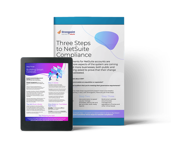 Three Steps to NetSuite Compliance eBook
